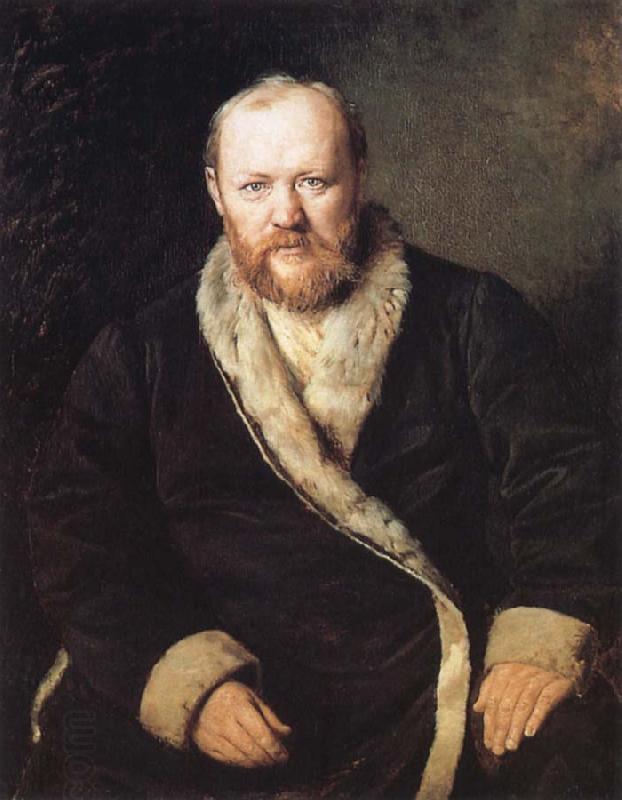 Vasily Perov Portrait of the Writer Alexander Ostrovsky China oil painting art
